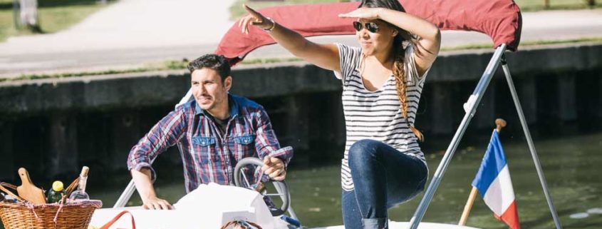 A picnic on board licence-free boats