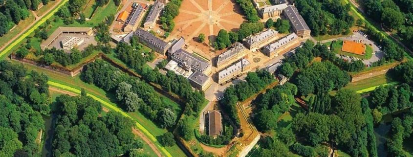 The citadel of Lille from the sky