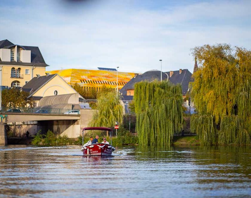 Enjoy a relaxing ride on our electric boats