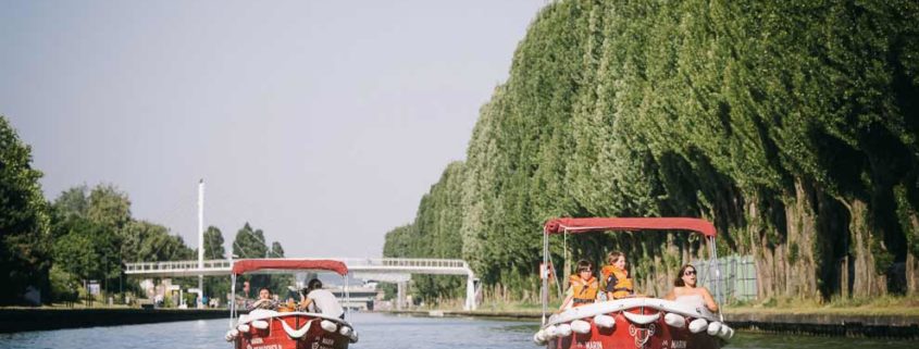 Environmentally friendly electric boats to sail on the Marne River