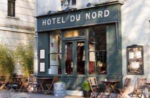 The Hotel du Nord on the canal Saint-Martin