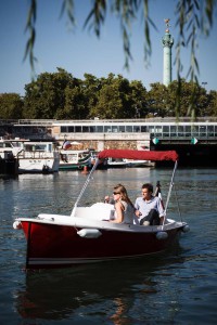 The Port de l'Arsenal on the Canal Saint-Martin