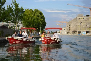 Team Building on the Canal de l'Ourcq