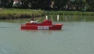 The fire boat