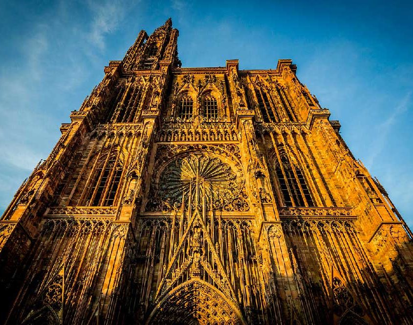 The gorgeous Cathedral of Strasbourg