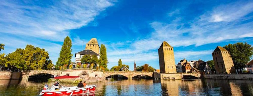 The Ponts Couverts in Strasbourg